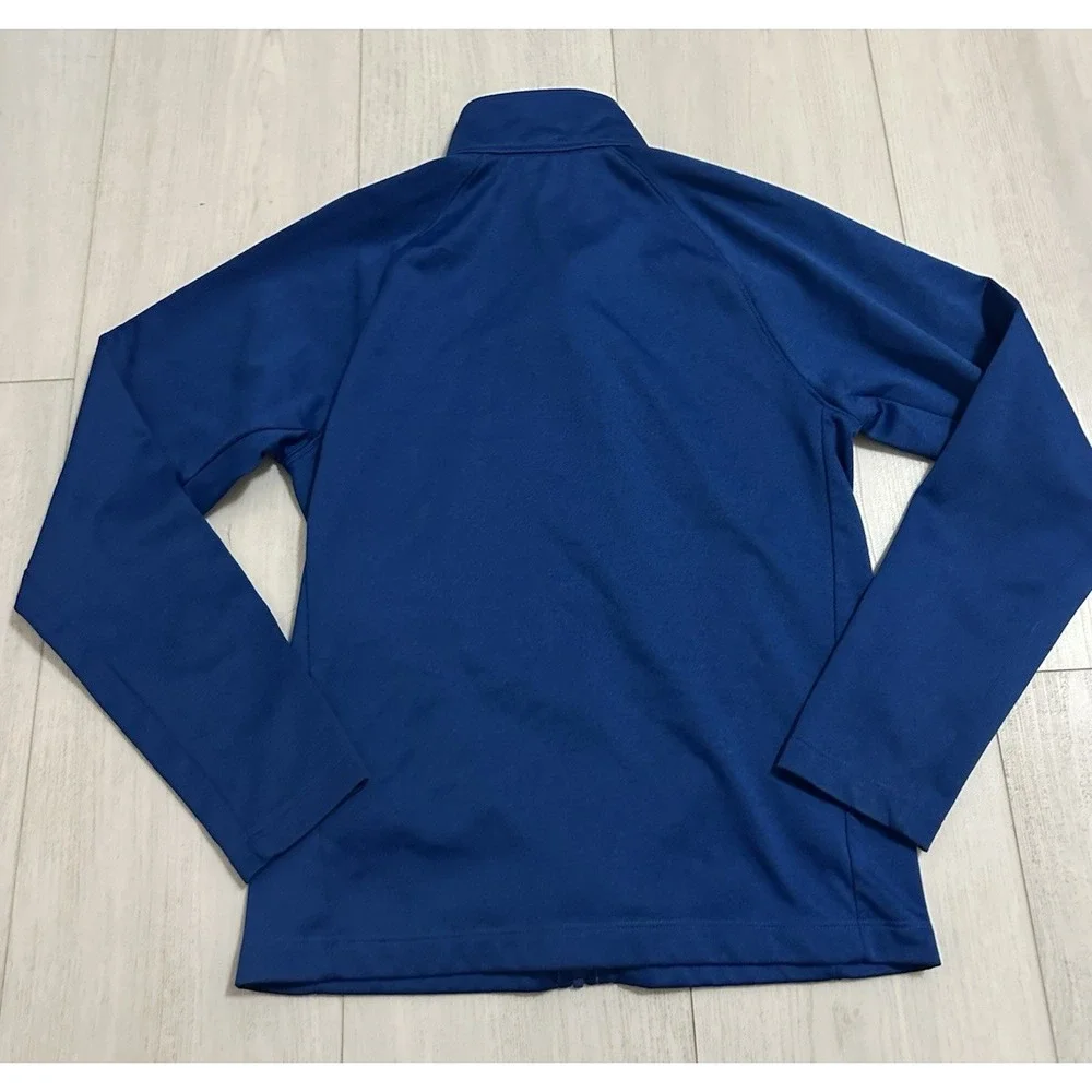 The North Face Men Full‎ Zip Jacket  Sz S Blue Outdoor Hiking